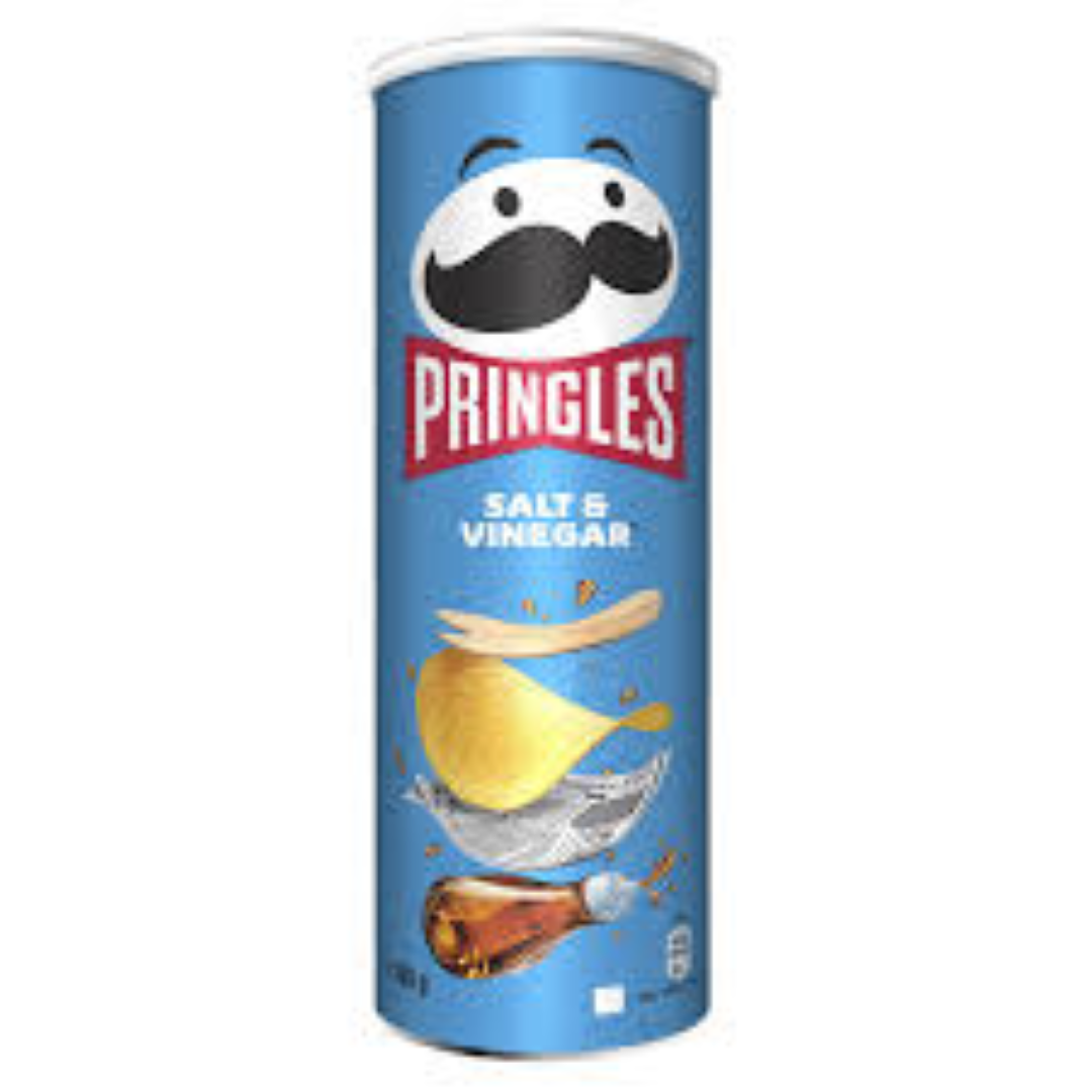 PRINGLES SALT & VINEGAR 165G